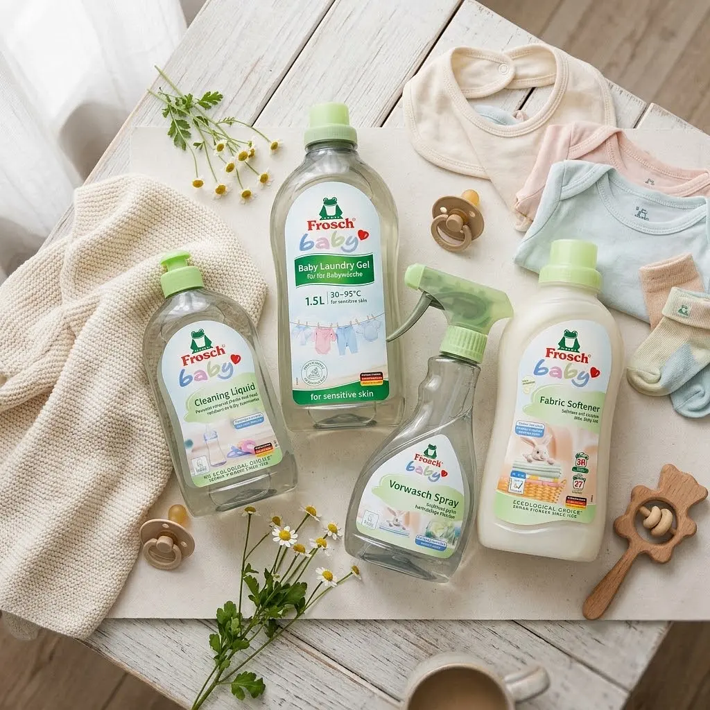 Frosch Baby набір для догляду за дитячими речами та посудом, 4 шт - фото 2