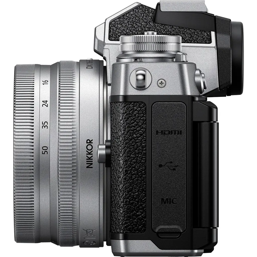 Бездзеркальний фотоапарат Nikon Z fc Kit DX 16-50mm f/3.5-6.3 VR + DX 50-250mm f/4.5-6.3 VR Silver (VOA090K003) [105400] - фото 10
