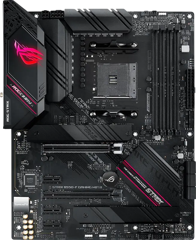 Материнська плата Asus B550-F ROG Strix Gamig Wi-Fi II Socket AM4 (ROG STRIX B550-F GAMING WIFI II) - фото 4