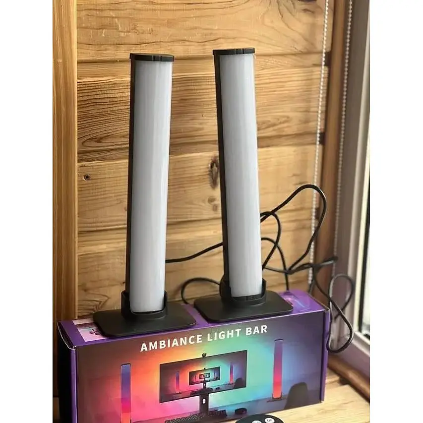 Лампа настільна світлодіодна з RGB підсвічуванням, ефектом неона для геймерів з USB-живленням - фото 3