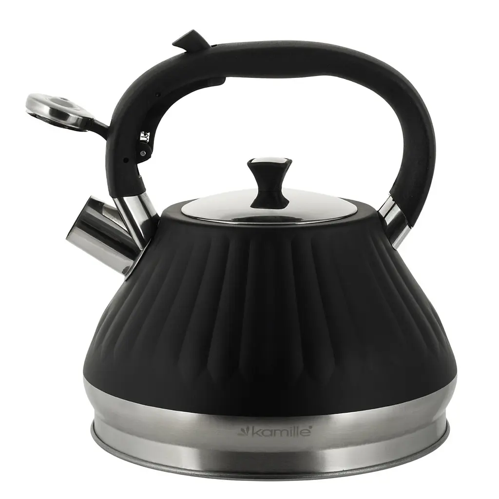 Чайник із свистком Kamille KM-0858 3.0 л - фото 3