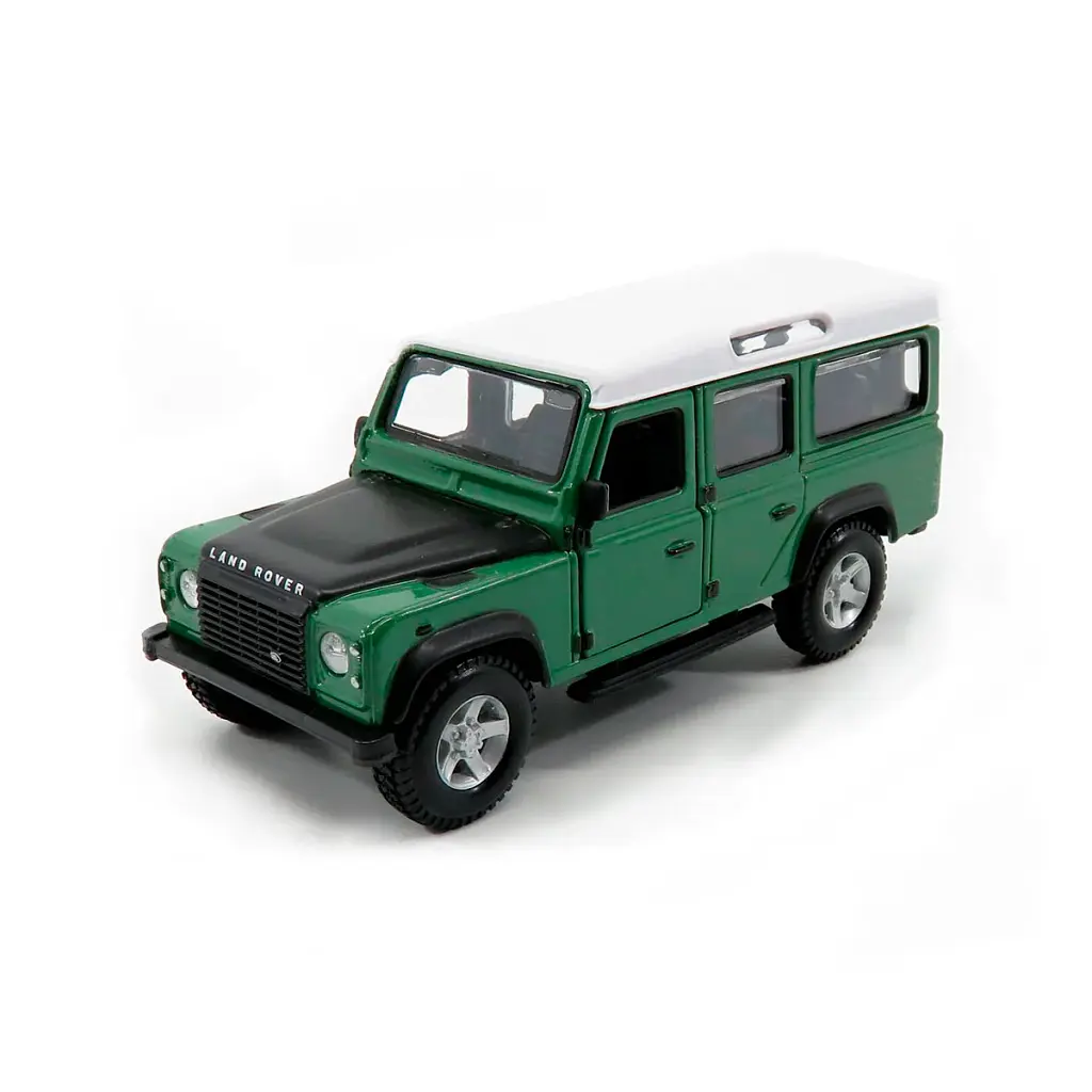 Автомодель - LAND ROVER DEFENDER 110 (асорті білий, помаранчевий металік 1:32) - фото 3