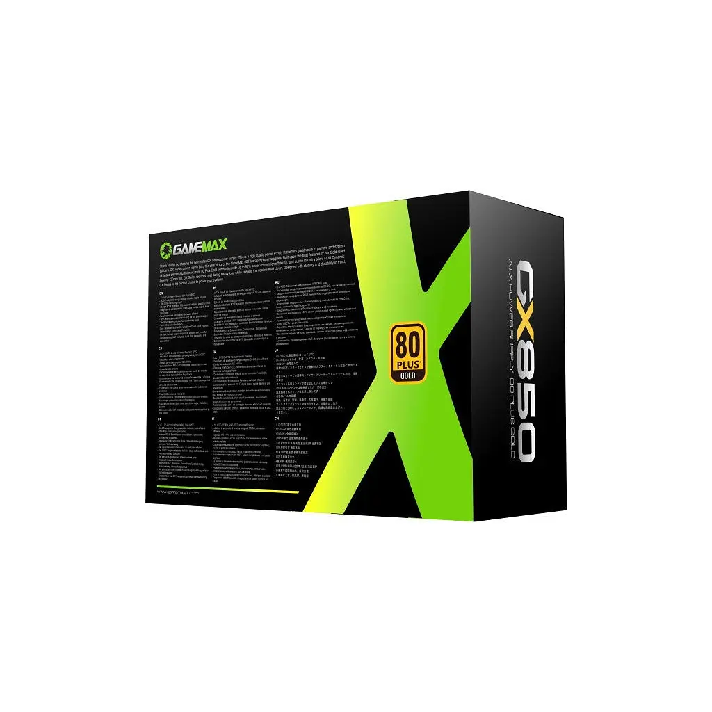 Блок живлення Gamemax GX-850 Modular - фото 9