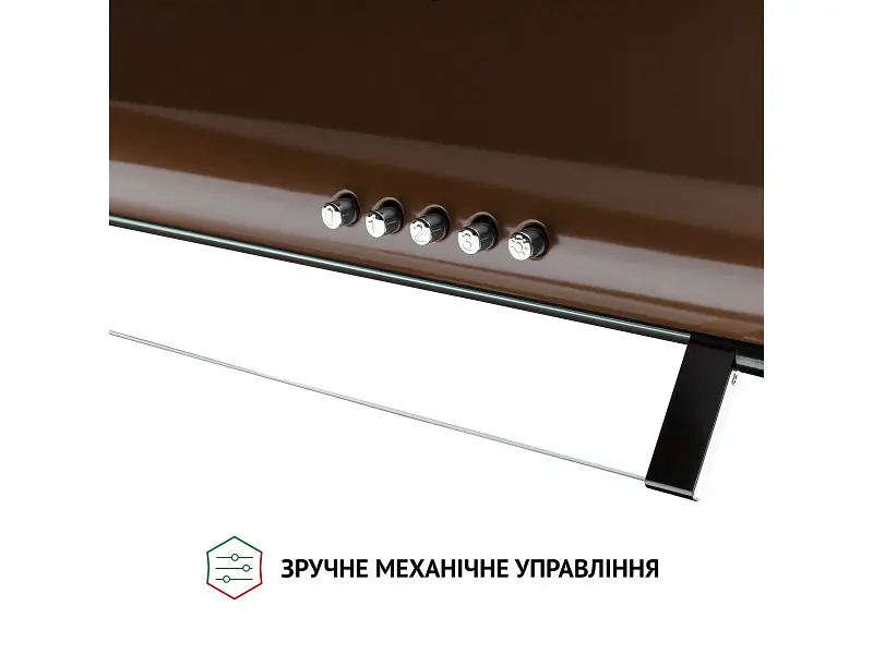 Витяжка Perfelli PL 5144 DARK BR LED - фото 5