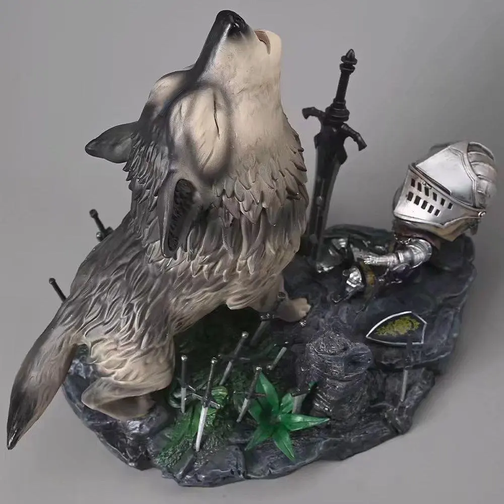 Фігурка Дарк Соулс Сіф Великий Вовк і Лицар Dark Souls Wolf Sif and Knight 21 см CH DS WSK - фото 6