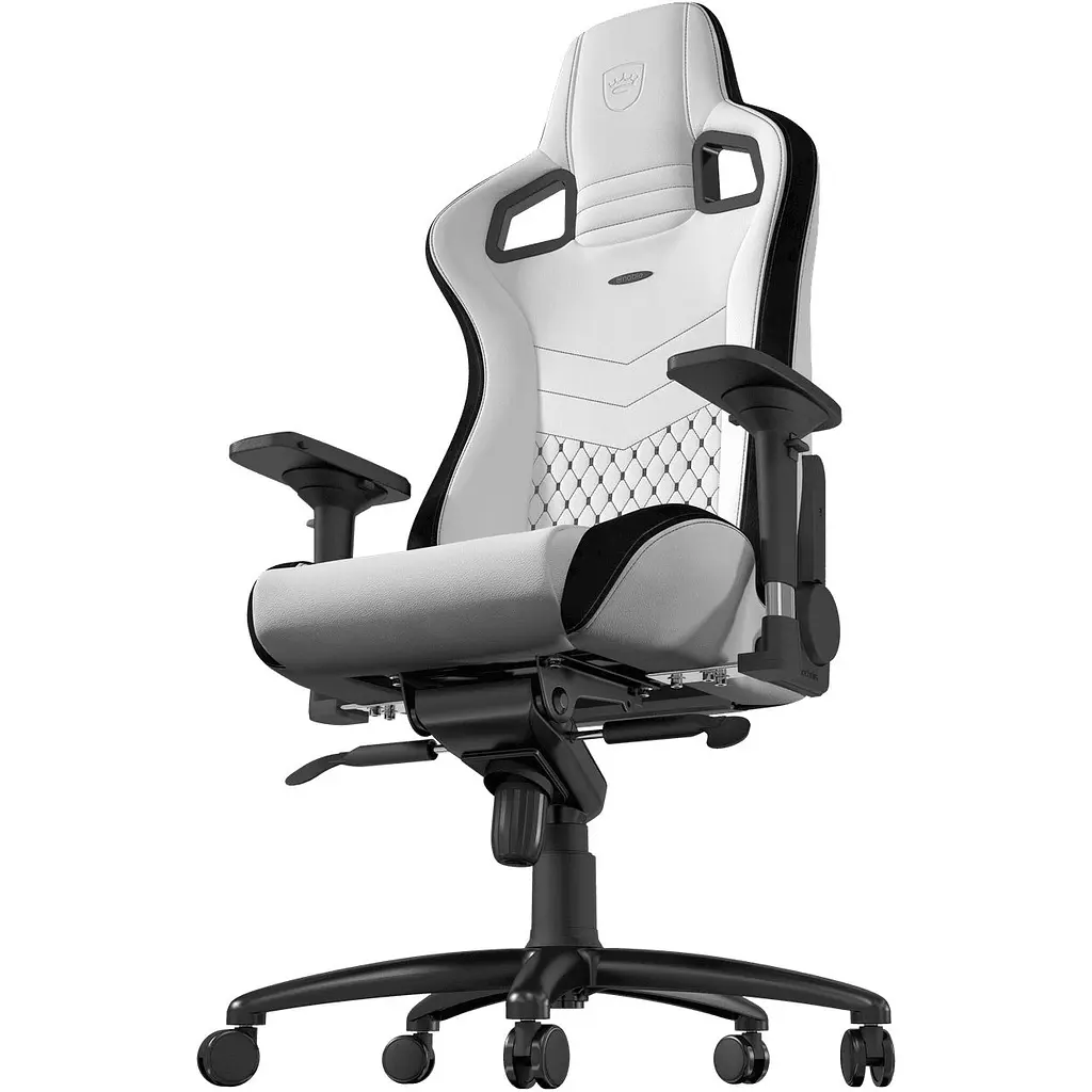 Геймерське крісло Noblechairs EPIC White/Black (NBL-PU-WHT-001) [165687] - фото 6