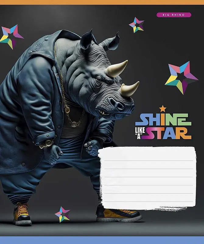 Тетрадь общая Школярик Dance star в линию 18 листов 25 шт. (018-3276L) - фото 2