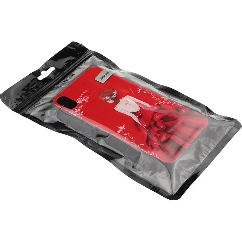 Чохол-накладка Toto Glass Fashionable Case Apple iPhone XR Red Dress Girl - фото 2