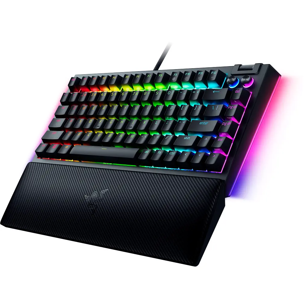 Клавіатура Razer BlackWidow V4 75% USB UA Black (RZ03-05000100-R3M1) - фото 6