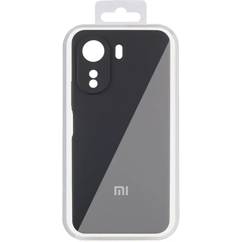 Чохол Lakshmi Silicone Cover Full Camera AA with logo для Xiaomi Redmi 13Coco C65 Чорний/Black - фото 2