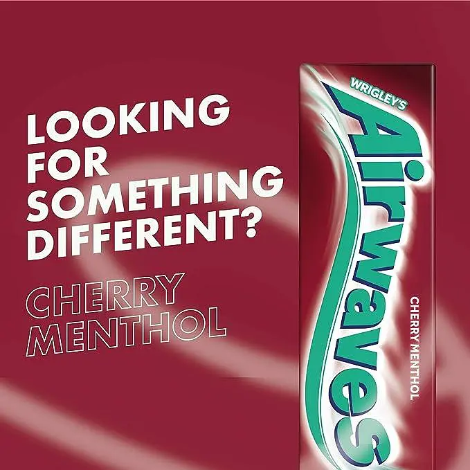 Жувальна гумка Airwaves Cherry Menthol - фото 5