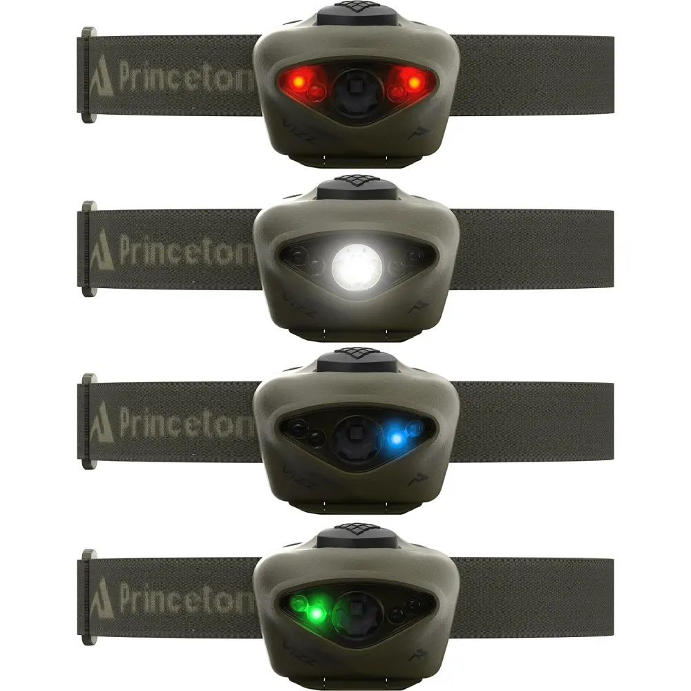 Ліхтар налобний Princeton Tec Vizz RGB 550 lm Olive Drab - фото 5