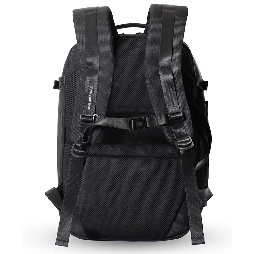 Рюкзак міській Swissbrand Jackson 21 Black (SWB_BL21JAC001U) чорний - фото 2