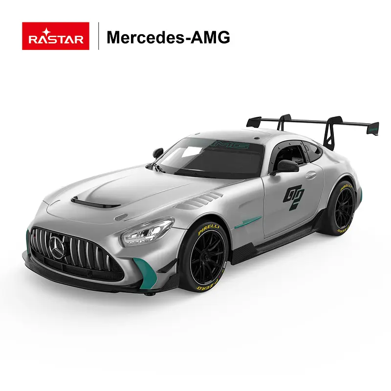 Машинка Mercedes-AMG GT2 серый RASTAR модель 1:14 Автомобиль на дистанционном управлении + пульт 2,4 ГГц - фото 3
