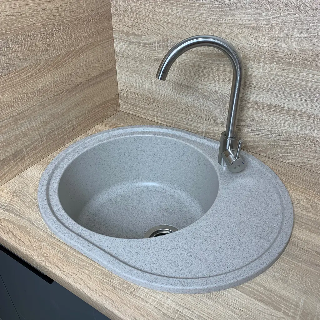 Кухонна мийка Adamant Vast 610x495x200 terra 100001496, Тера - фото 4