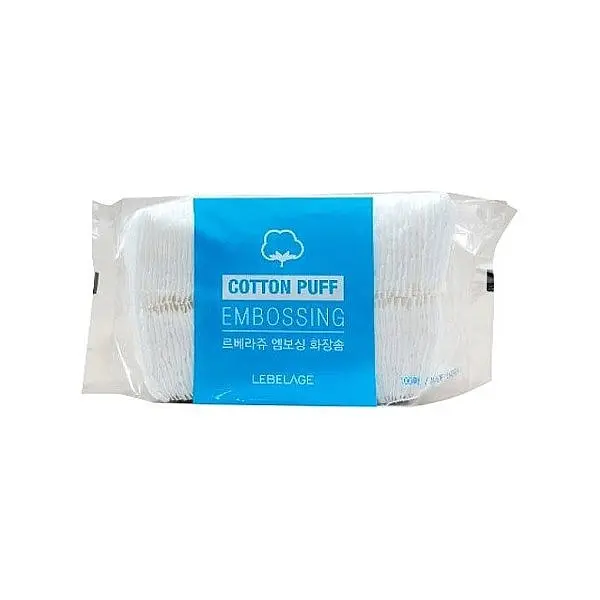 Пафи для обличчя Lebelage Cotton Beauty Embossing