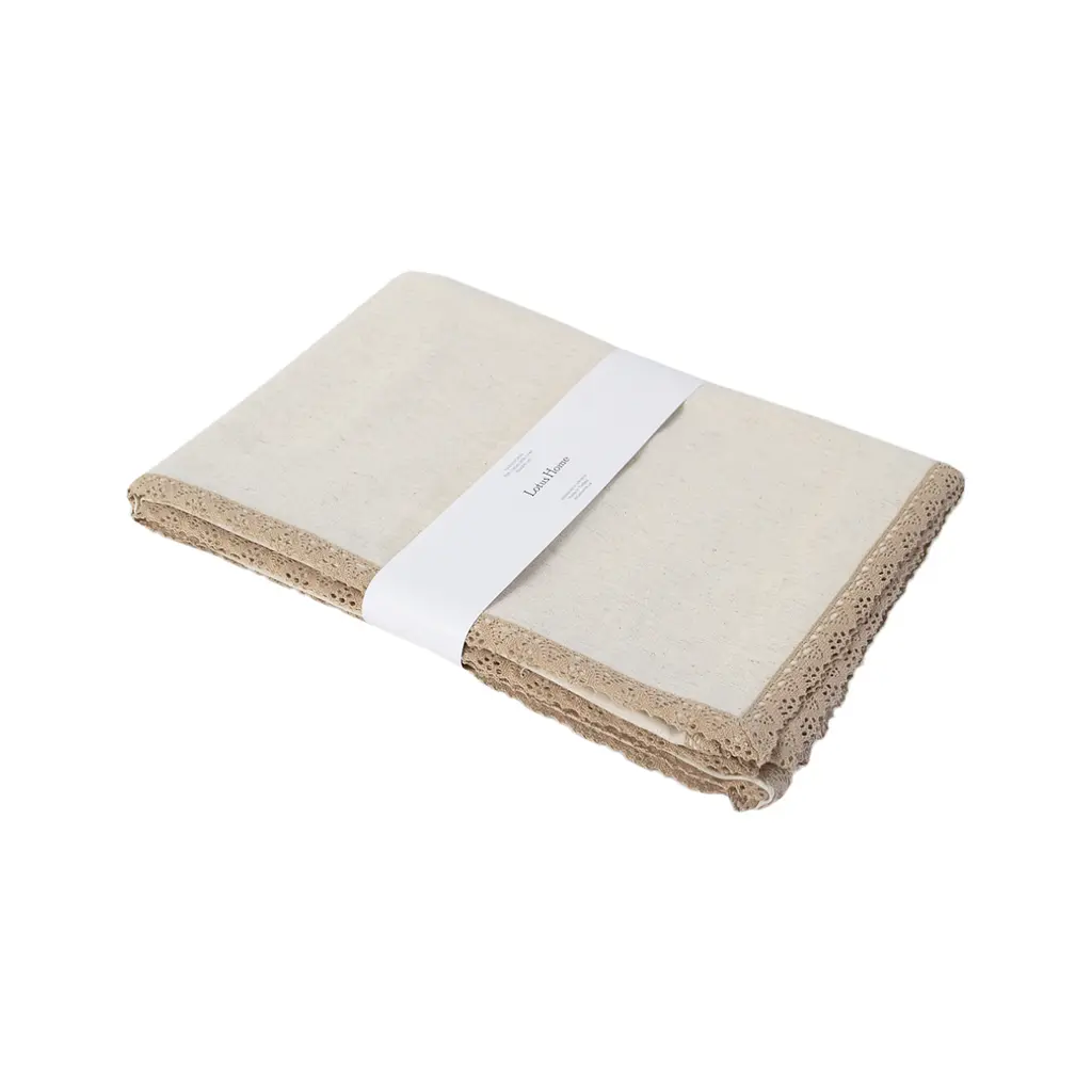 Скатерть со льна Lotus Home - Bondy 150x200 - фото 6