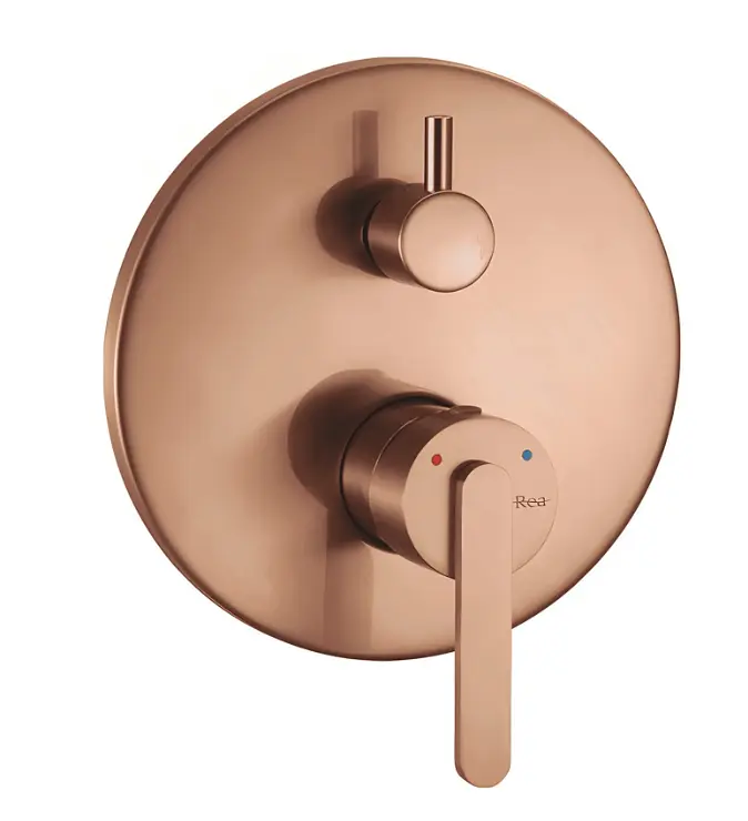 Душова система прихованого монтажу Rea Ontario + Box brushed copper REA-P5650 - фото 3