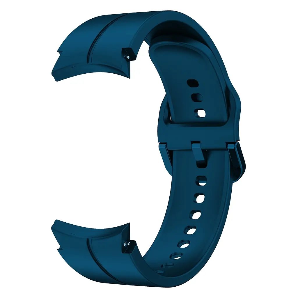 Ремінець силіконовий BeWatch NEO для Samsung Galaxy Watch 4/5/6 20 мм Синій (101neo09) - фото 3