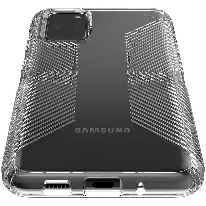 Противоударный чехол Speck Presidio Perfect Clear Grip для Samsung Galaxy S20 Plus (6.7") Crystal - фото 4