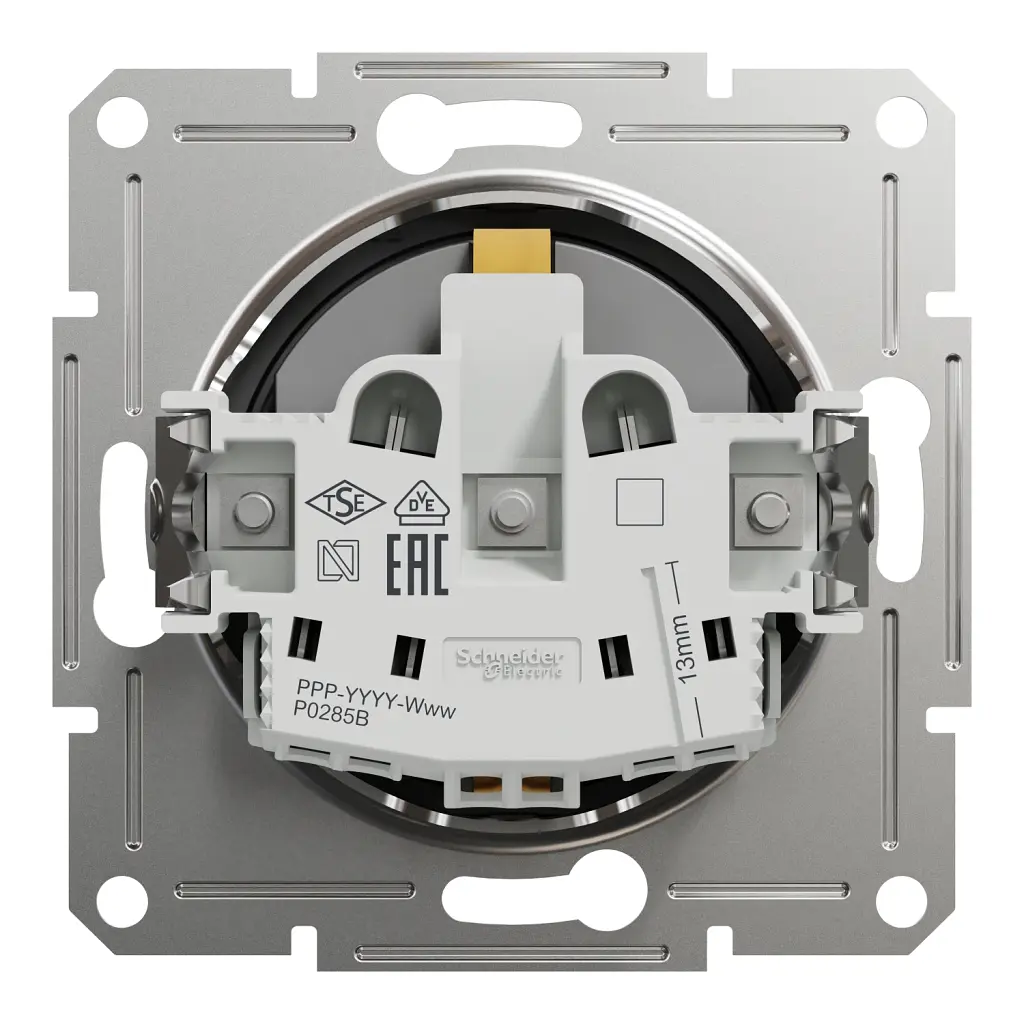 Розетка Schneider Electric ASFORA со штор. антрацит (EPH2900271) - фото 8