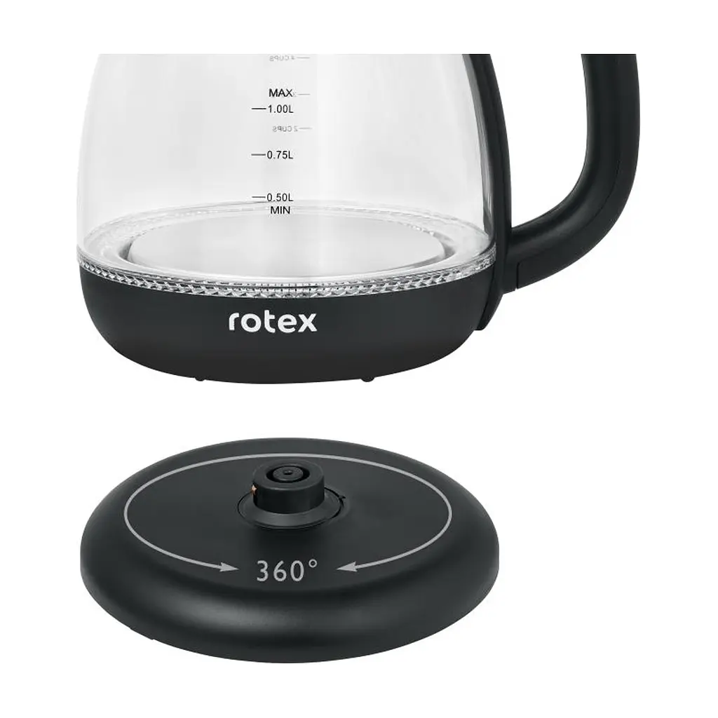 Електрочайник Rotex RKT80-B - фото 4
