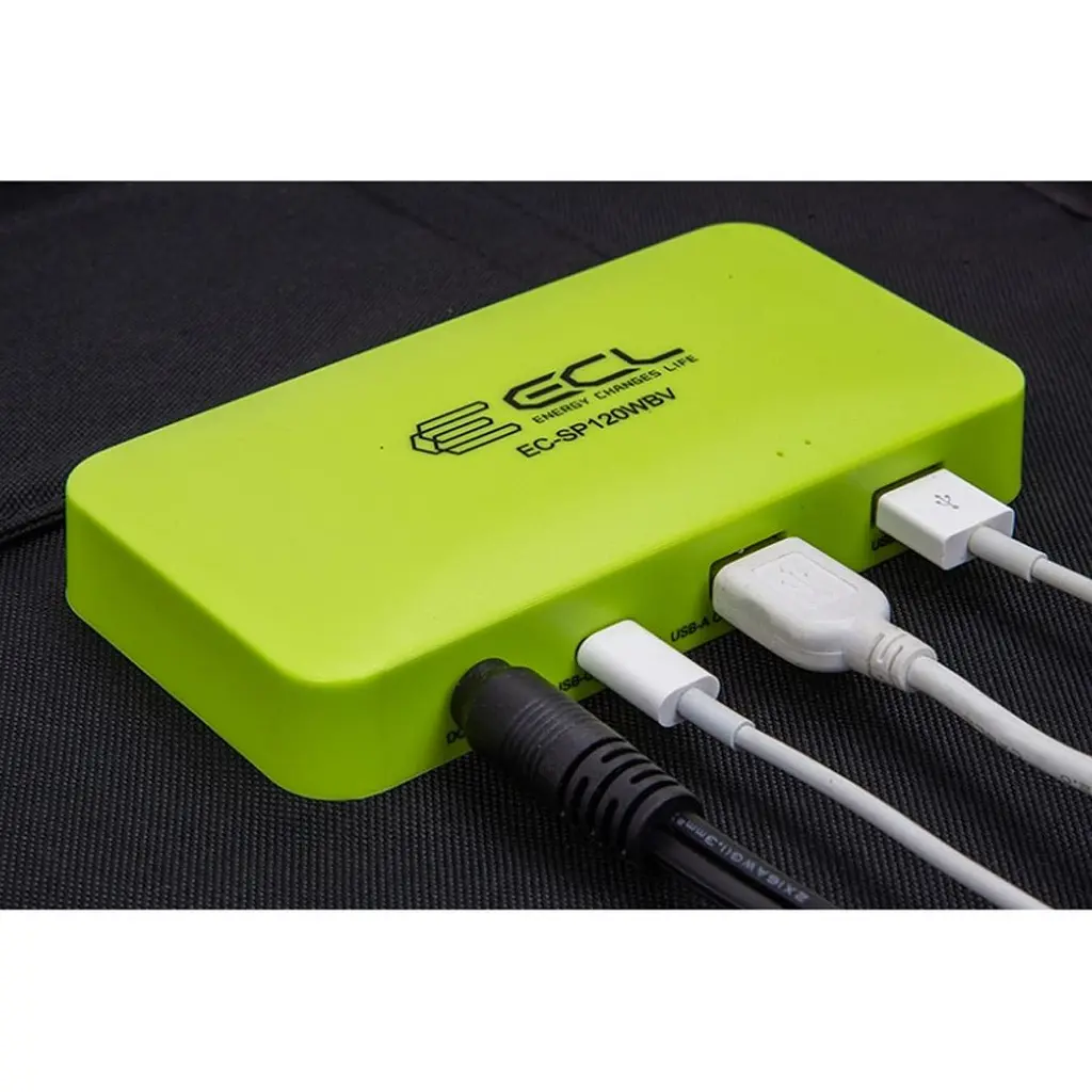 Портативна сонячна панель ECL 120W EC-SP120WBV [127050] - фото 8