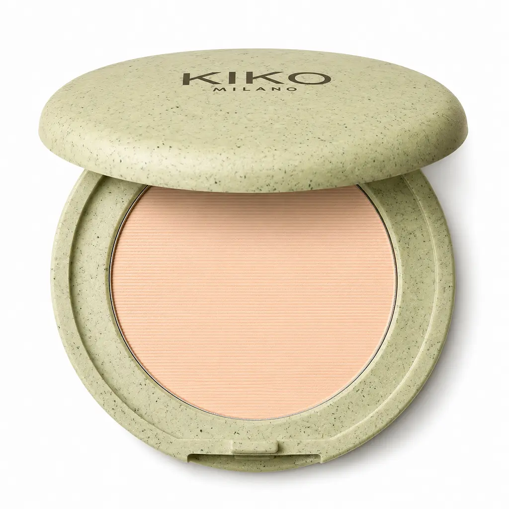 KIKO Milano Green Me Eyeshadow 01 Matte Beige компактні тіні для повік з екстрактом граната 2 г