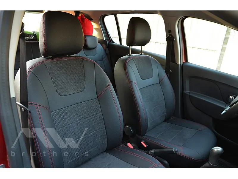 Авточохли модельні MW Brothers для Renault Logan II c 2013 - фото 8