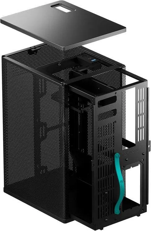Корпус Jonsbo VR3 Aluminum Black (VR3 Black) Без БП - фото 10