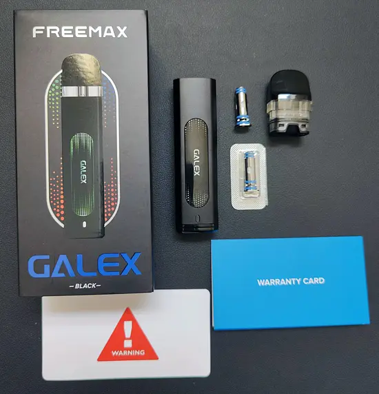 Под-система электронная сигарета FreeMax Galex Pod 800 mAh 2 ml Kit Black (11577) - фото 2