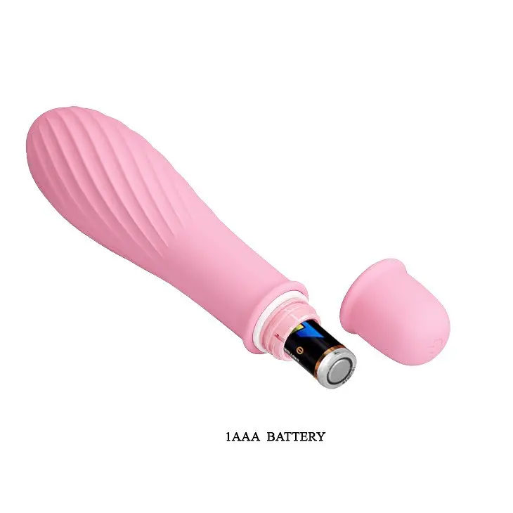 Вібратор Pretty Love Solomon Vibrator Light Pink, 12,3 см рожевий - фото 4