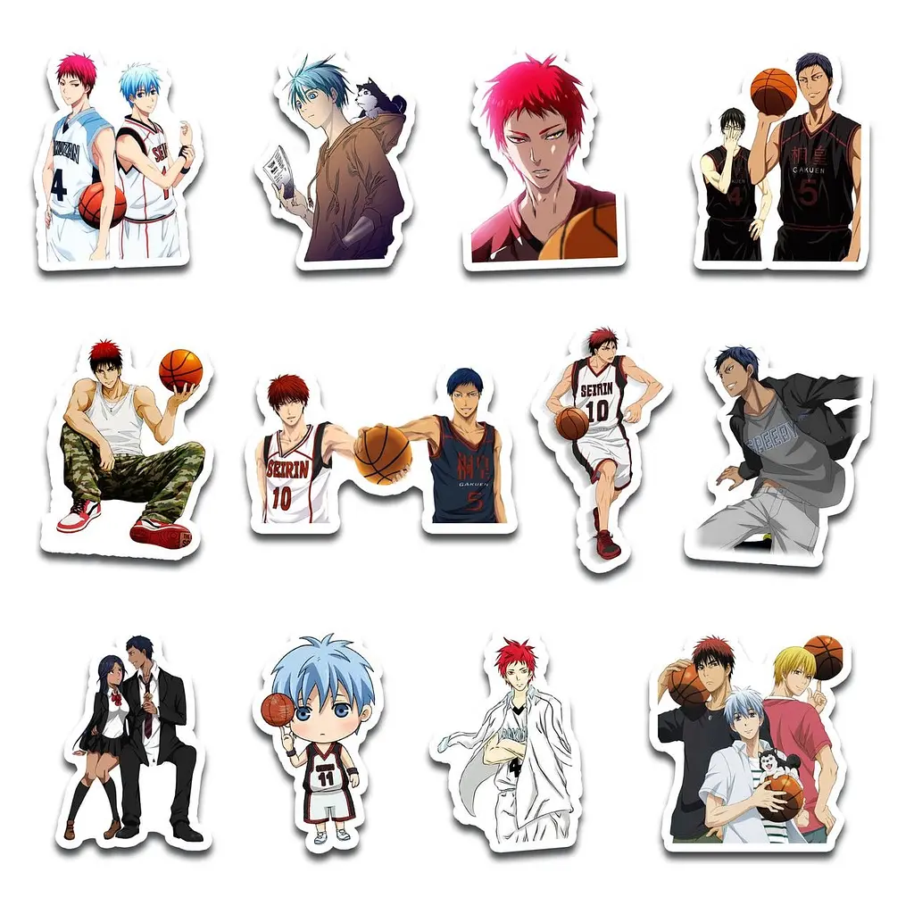 Стикерпак GeekLand Kuroko no Basuke 45 штук (SP KB 01) - фото 5