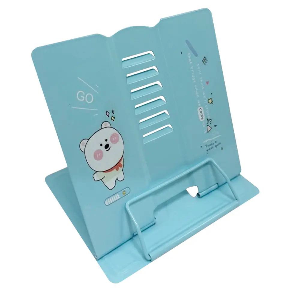 Підставка для книг "Bear" 555-328-S(Blue) металева