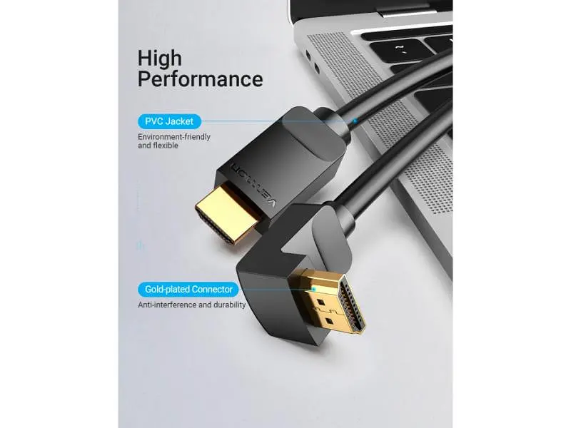 Кабель Vention HDMI to HDMI V2.0 2m Black (AAQBH) - фото 11