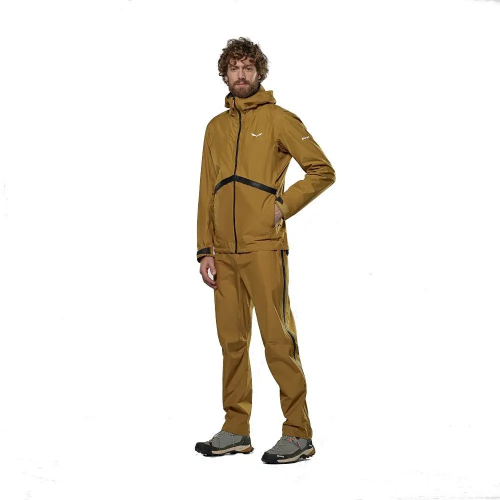 Куртка Salewa Puez PTX Hyb Jacket M M Коричнева (1054-013.012.0897) - фото 2