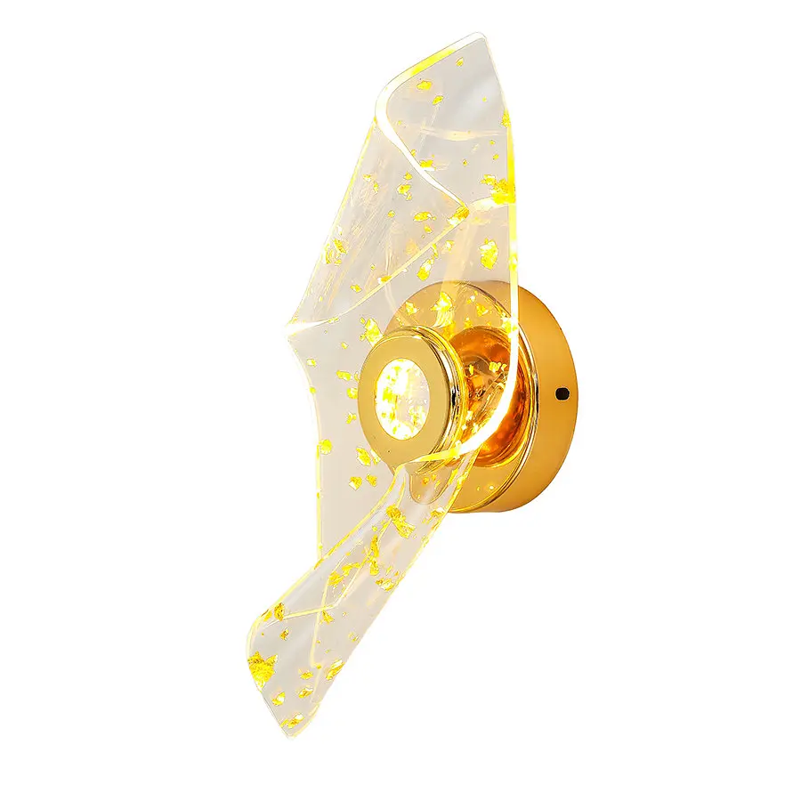 Бра настенное LED Levistella 796W6392(1) GD 4W три режима цвета золото для дома - фото 2