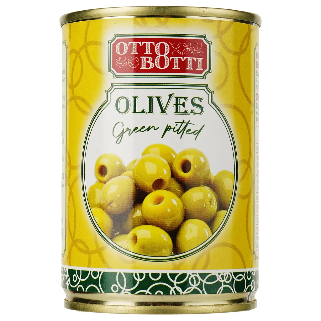 Уцінка. Оливки Otto Botti зелені без кісточок 300 мл (926284)