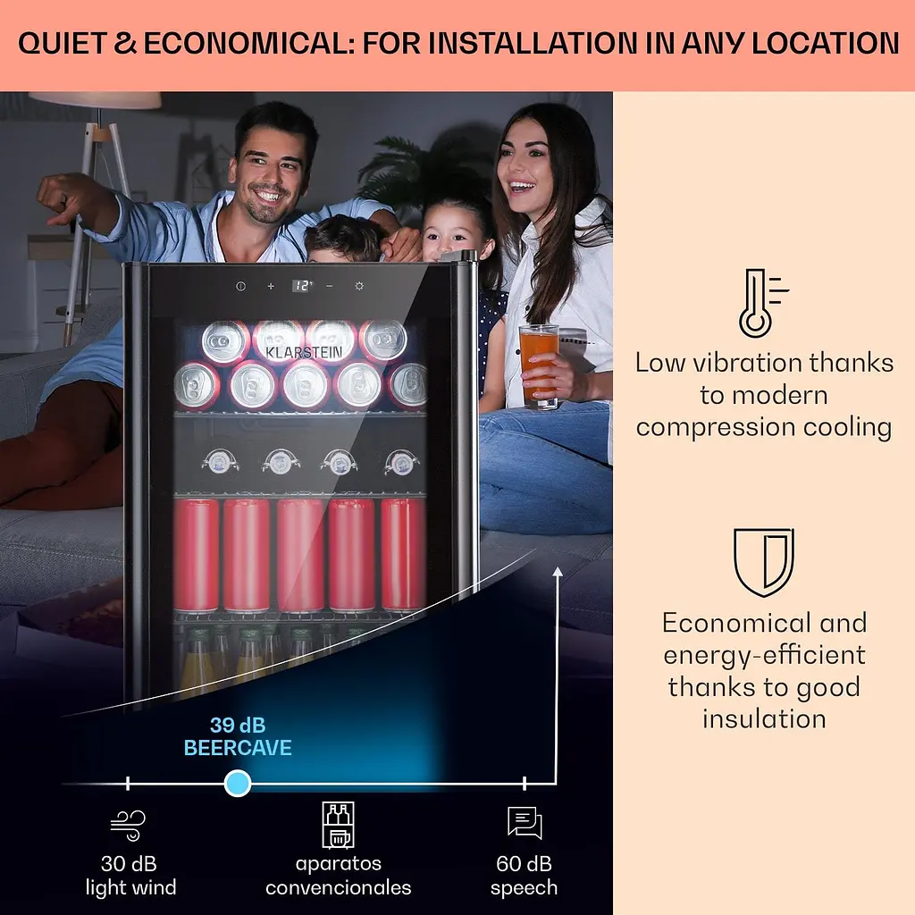 Холодильник для напитков Klarstein Beercave 70 (10046067) - фото 3
