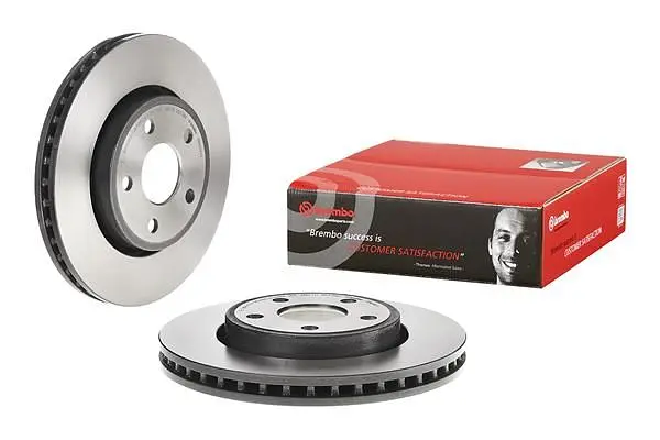 Диск гальмівний вентильований Jeep Grand Cherokee IV, Dodge Durango 10-25р Brembo (09.N234.11) - фото 2