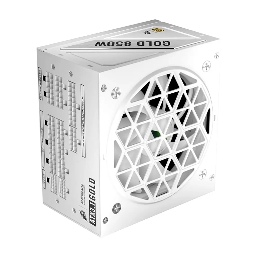 Блок живлення 1stPlayer 850W White (NGDP-GLD-850-WH-EU) - фото 5