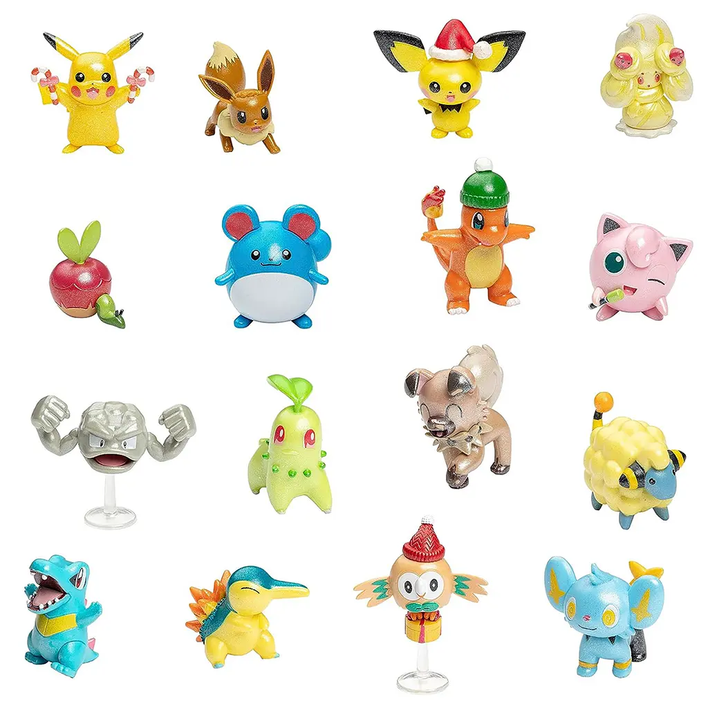 Набір фігурок Pokemon Holiday Calendar (PKW3066) - фото 3
