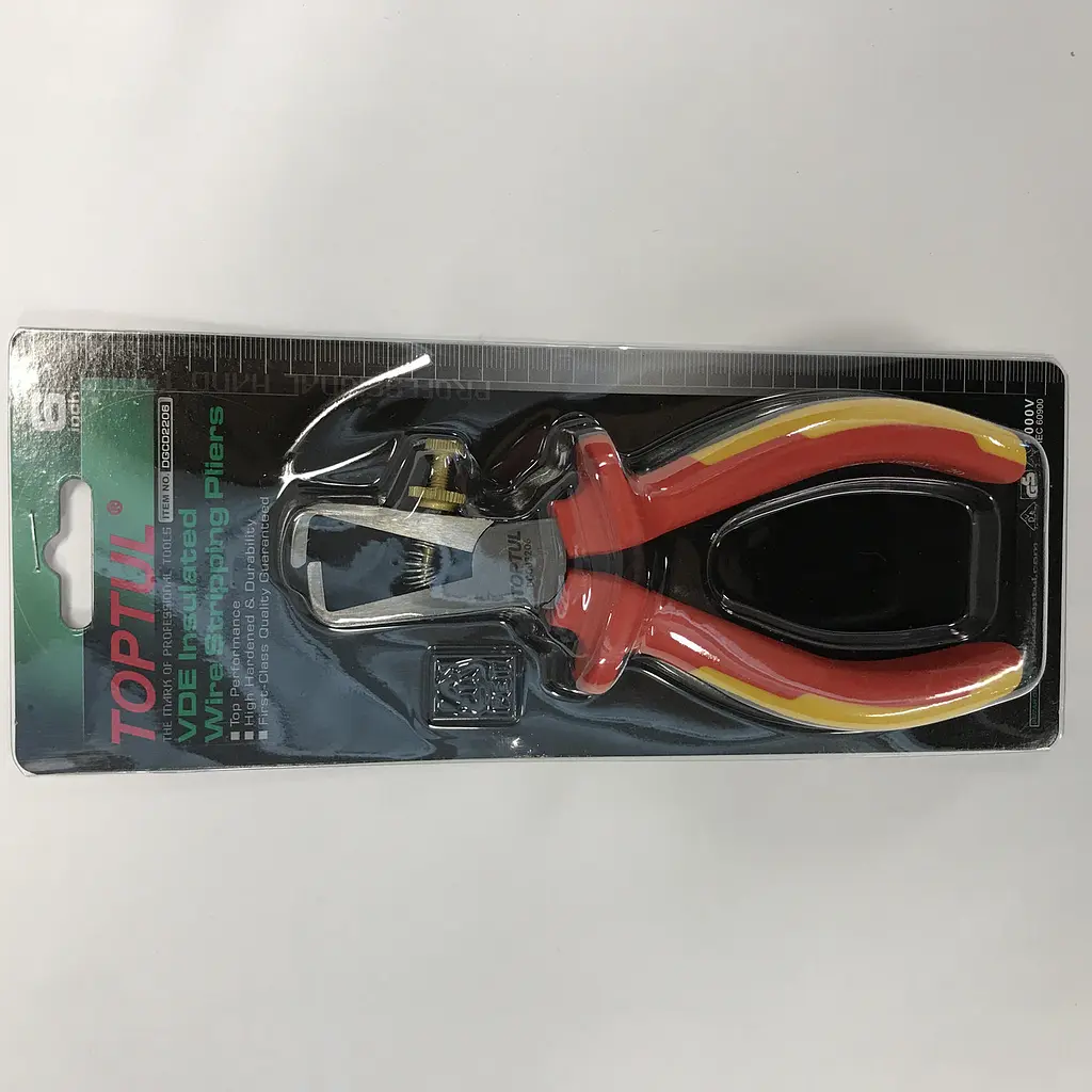 Кліщі для зачищення ізоляції 6" 1000V VDE TOPTUL DGCD2206 - фото 2
