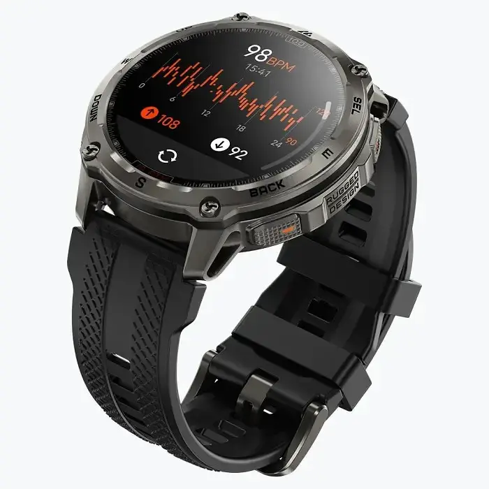 Смарт-годинник Smart watch Kospet TANK T4 Black - фото 2
