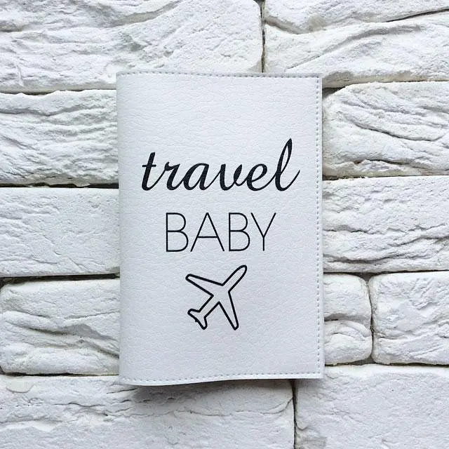 Обкладинка для паспорта Travel Baby 3 екошкіра - фото 2