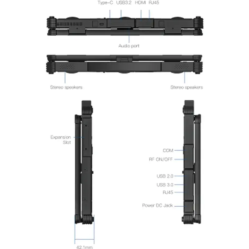 Ноутбук Vinga Scout X14M (X14M-155H321024BWP) - фото 11