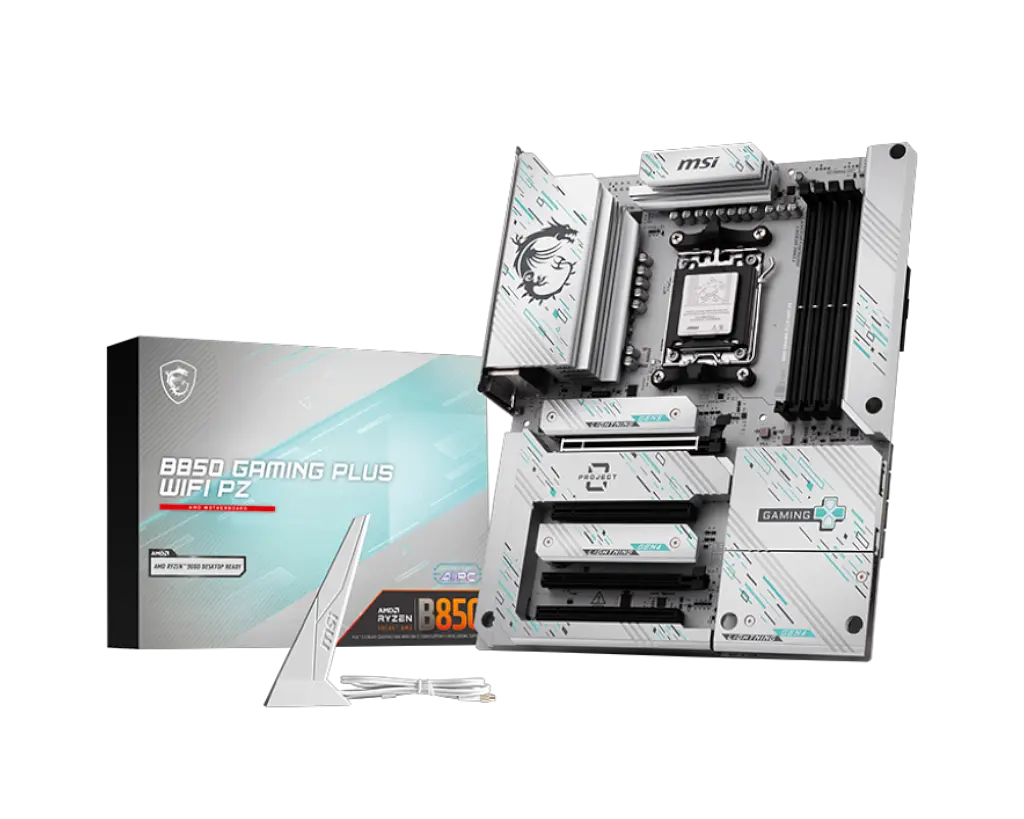 Материнська плата MSI B850 Gaming Plus Wi-Fi PZ Socket AM5 (B850 GAMING PLUS WIFI PZ) - фото 5