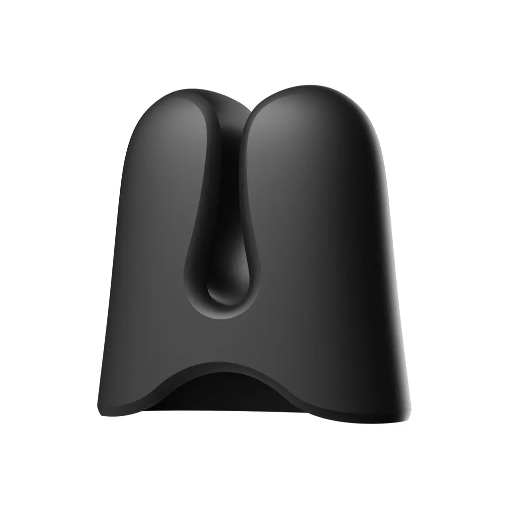 Вібратор для грудей Zalo Nave Obsidian 6.3 см чорний - фото 14