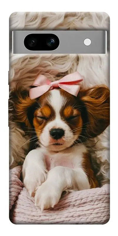 TPU чохол Demsky Sleepy spaniel для Google Pixel 7a