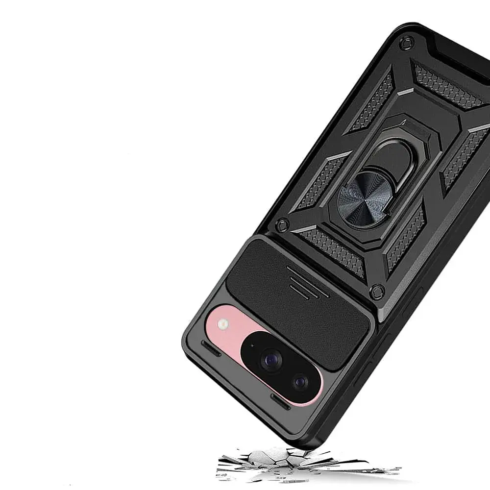 Чохол-накладка BeCover Military для Google Pixel 9 Black (712184) - фото 4